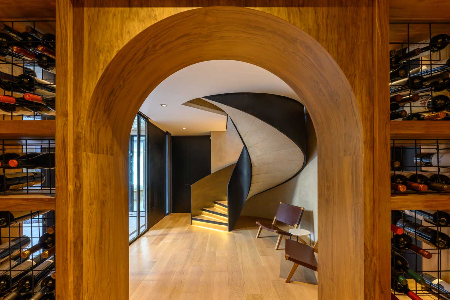 escalera interior